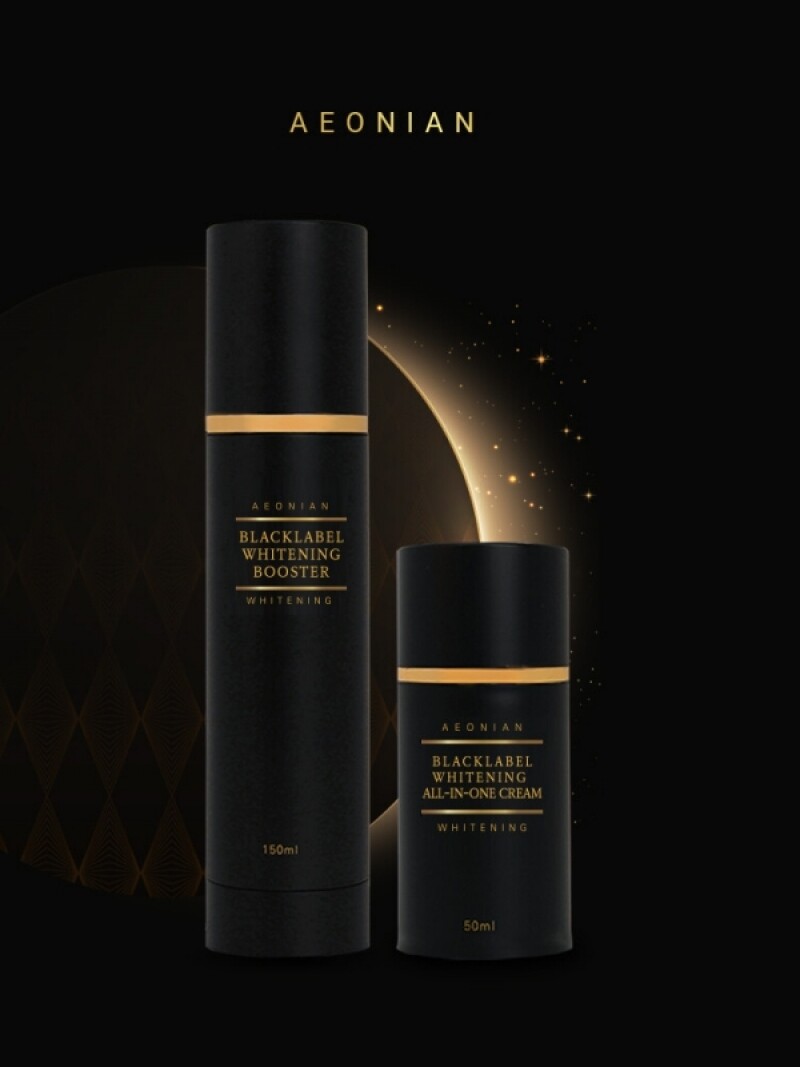 에스엔 코스메틱,이오니언 블랙라벨 화이트닝 올인원 부스터&크림